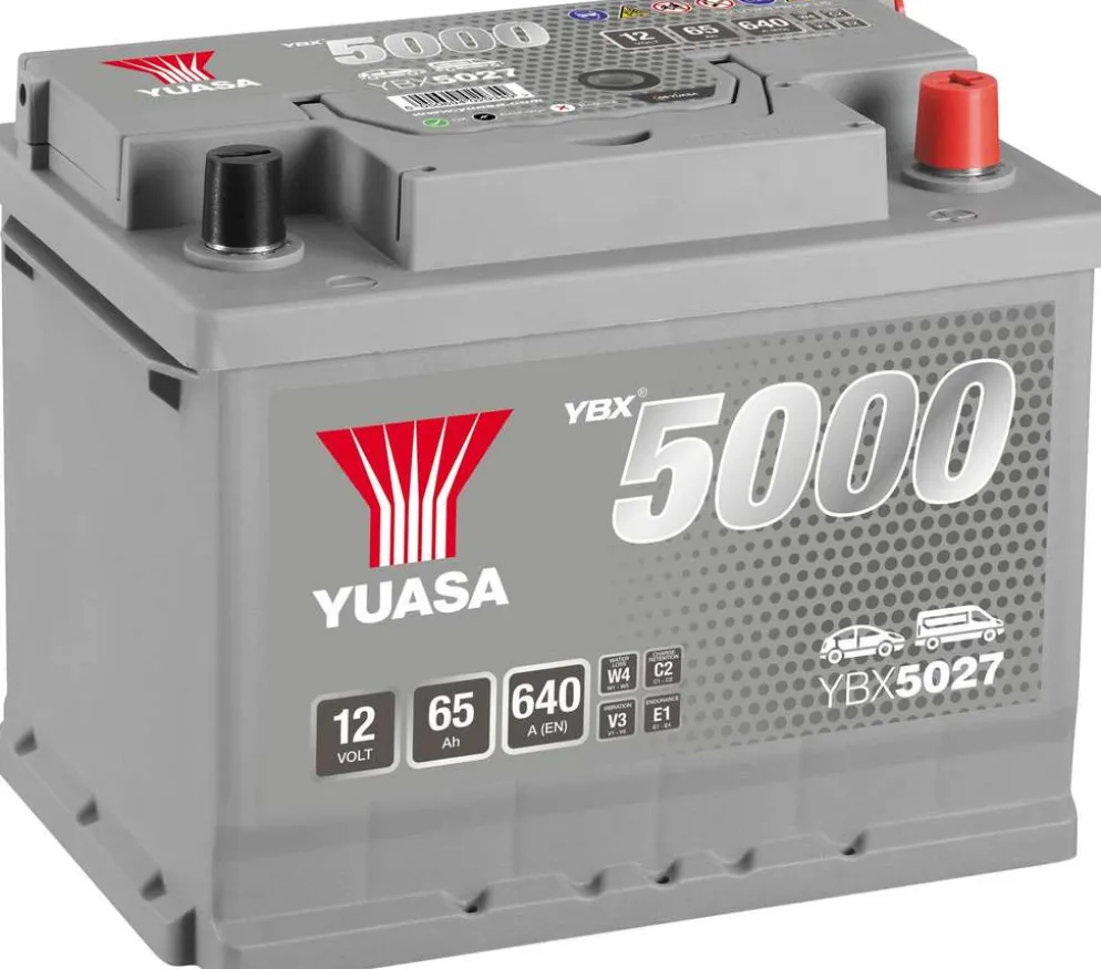 YUASA auton käynnistysakku 65Ah