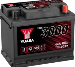 YUASA auton käynnistysakku 62Ah